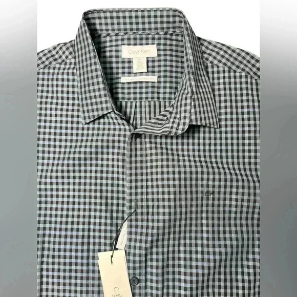 Calvin Klein Men's button up. Large. Cotton/Cashmere - Picture 6 of 11